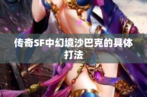 传奇SF中幻境沙巴克的具体打法-图1