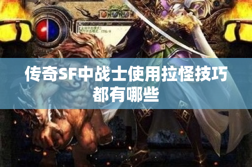传奇SF中战士使用拉怪技巧都有哪些