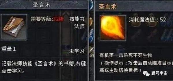 圣言术这个技能有什么用呢？