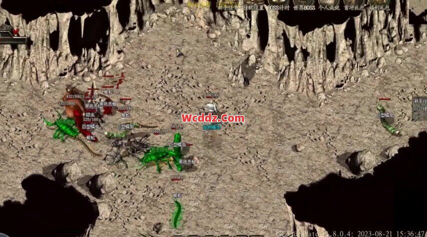 传奇SF中天龙八部私服在哪里打BOSS