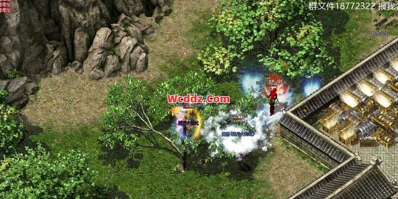 传奇SF中如何到卧龙山庄中探索呢