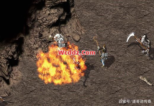 传奇SF中当周围敌人接近法师可以去释放抗拒火环