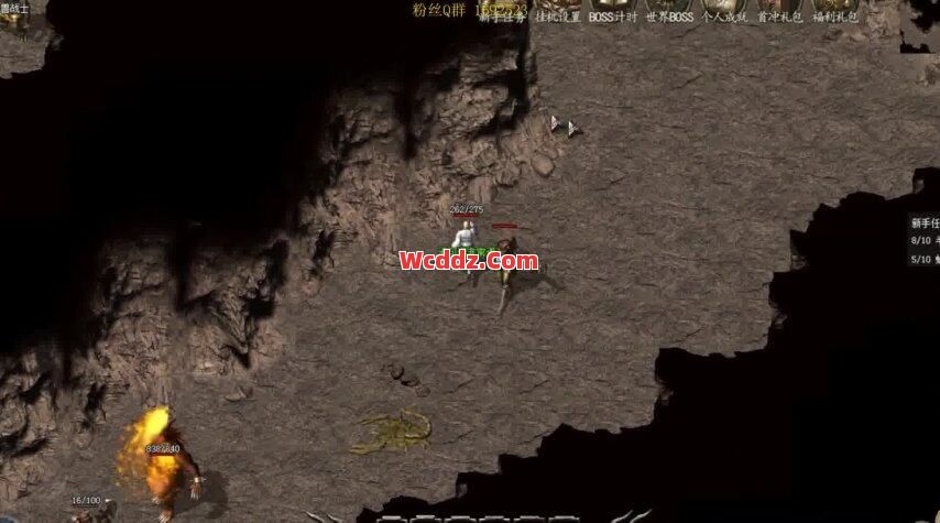 传奇SF中战士在地图中如何吸引怪物仇恨值